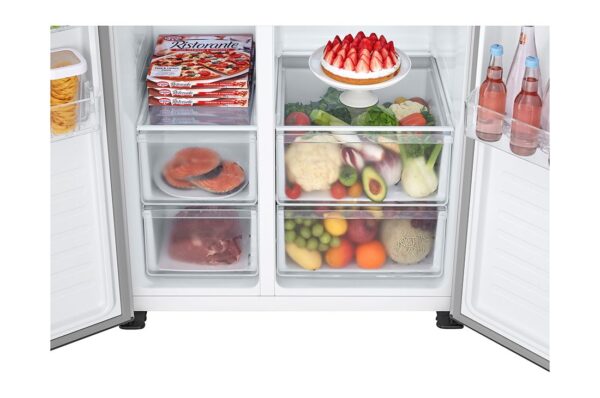 LG SIDE BY SIDE INVERTER REFRIGERATOR Model GRFB587PQAM - Image 4